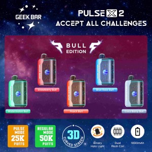 Geek Bar Pulse X 2 Bull Edition Vapes Australia
