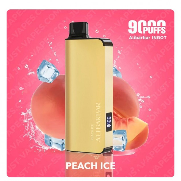 Alibarbar Ingot 9000 Puffs Vape - Peach Ice Australia