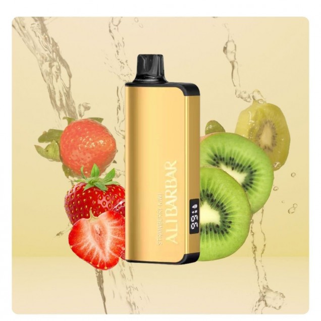 Alibarbar Ingot 9000 Puffs Vape - Strawberry Kiwi Australia