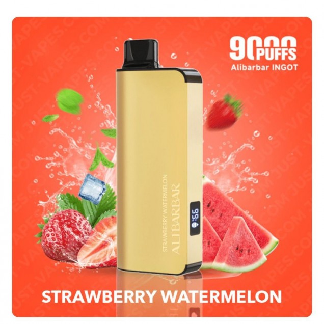 Alibarbar Ingot 9000 Puffs Vape - Strawberry Watermelon Australia