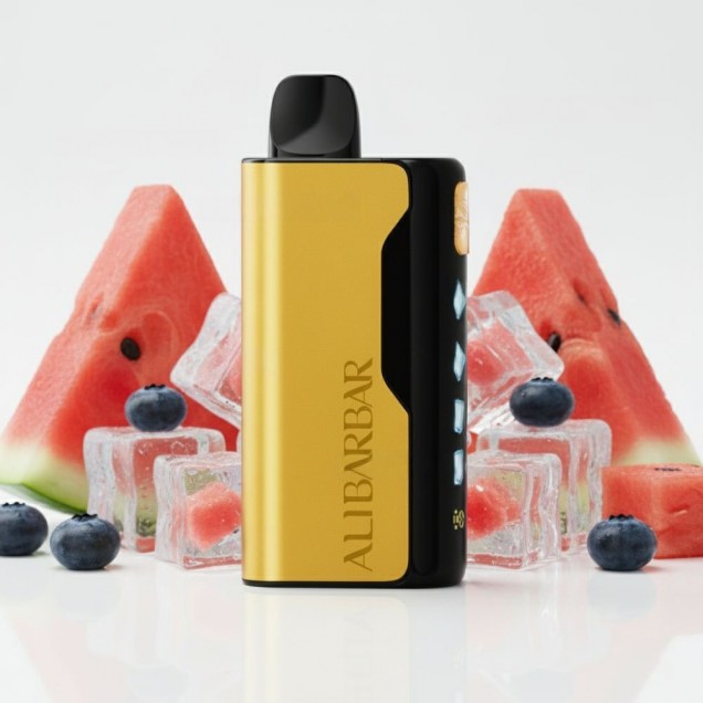 Alibarbar Ice Adjust 12000 Puffs Vape - Blueberry Watermelon Australia