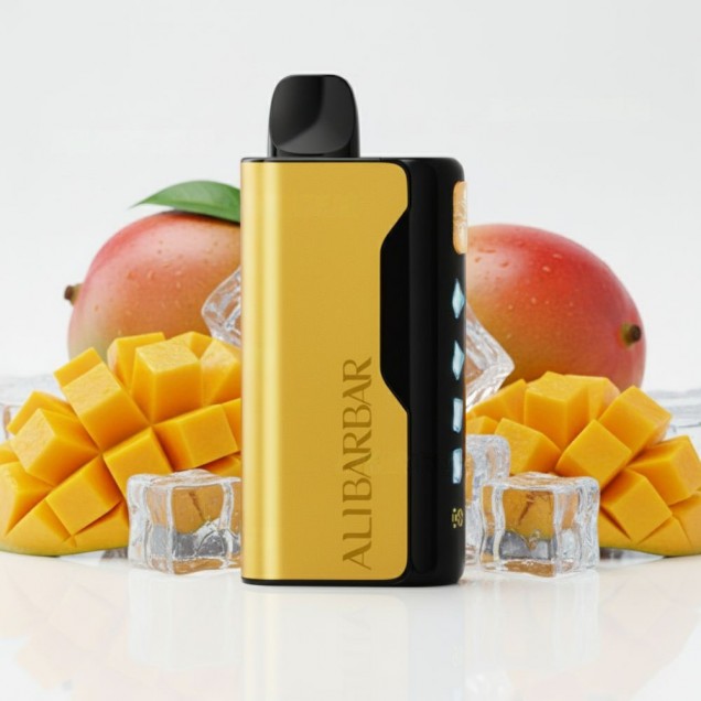 Alibarbar Ice Adjust 12000 Puffs Vape - Mango Australia