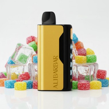 Alibarbar Ice Adjust 12000 Puffs Vape - Rainbow Candy Australia