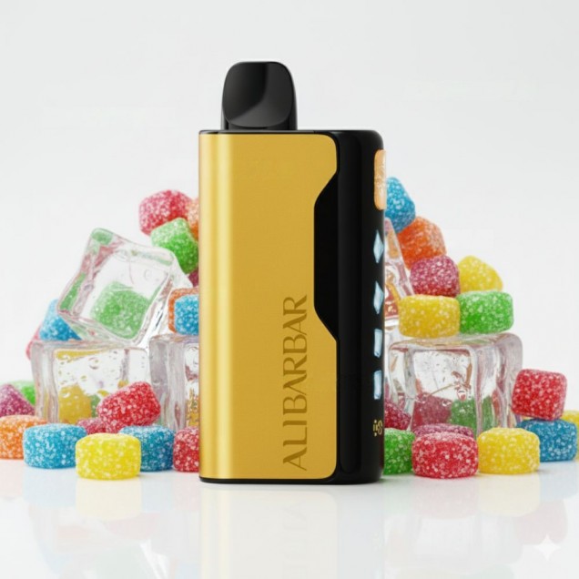 Alibarbar Ice Adjust 12000 Puffs Vape - Rainbow Candy Australia