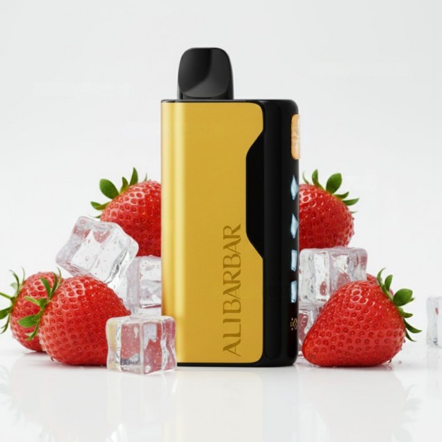 Alibarbar Ice Adjust 12000 Puffs Vape - Strawberry Australia
