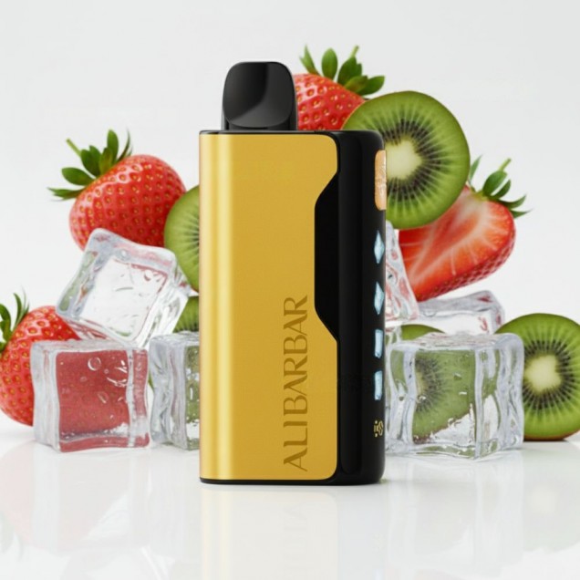 Alibarbar Ice Adjust 12000 Puffs Vape - Strawberry Kiwi Australia