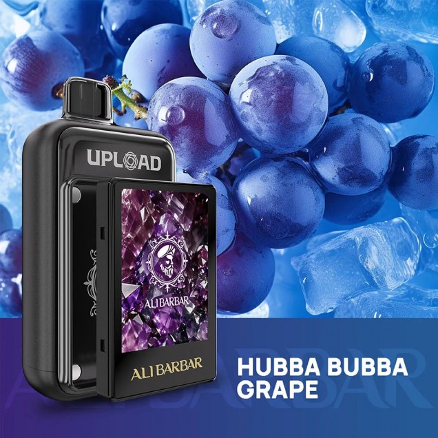 Alibarbar Upload 25000 Puffs Vape - Hubba Bubba Grape Australia