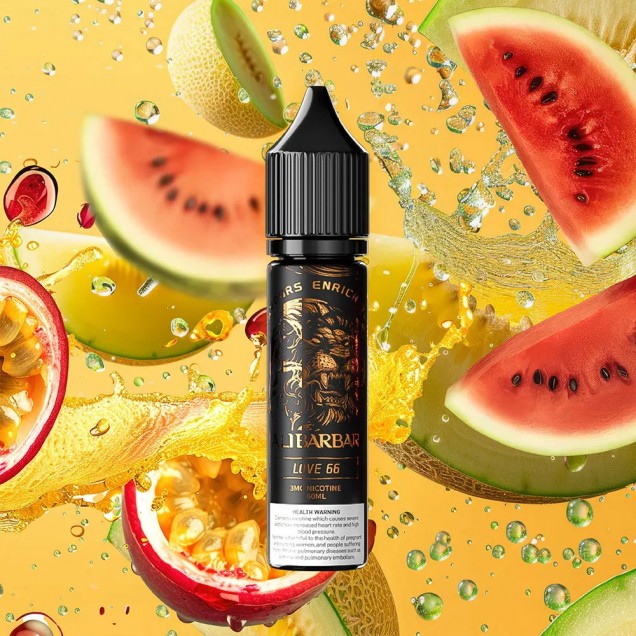Alibarbar Hookah Onyx E-liquid 10ml - Love 66 Australia