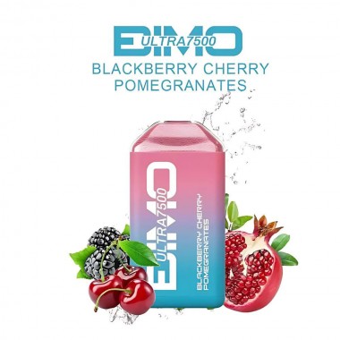 Bimo Ultra 7500 Puffs Vape - Blackberry Cherry Pomegranate Australia