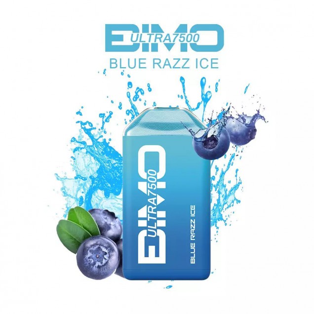 Bimo Ultra 7500 Puffs Vape - Blue Razz Australia
