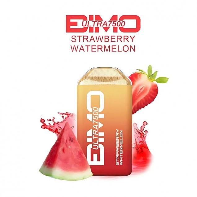 Bimo Ultra 7500 Puffs Vape - Strawberry Watermelon Australia