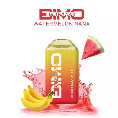 Bimo Ultra 7500 Puffs Vape - Watermelon Nana Australia