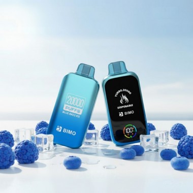 Bimo Turbo 20000 Puffs Vape - Blue Razz Ice Australia