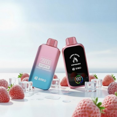 Bimo Turbo 20000 Puffs Vape - Frosty Strawberry Australia