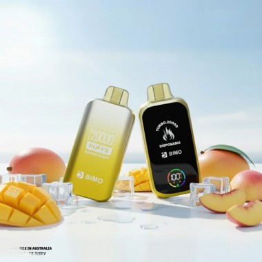 Bimo Turbo 20000 Puffs Vape - Mango Peach Australia
