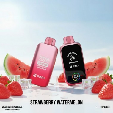 Bimo Turbo 20000 Puffs Vape - Strawberry Watermelon Australia