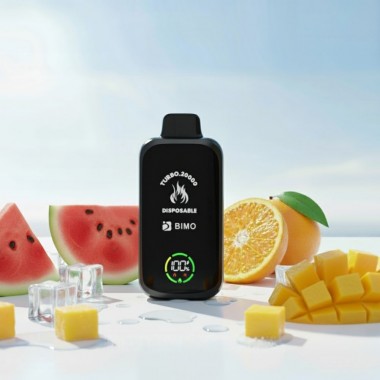 Bimo Turbo 20000 Puffs Vape - Watermelon Mango Orange Australia