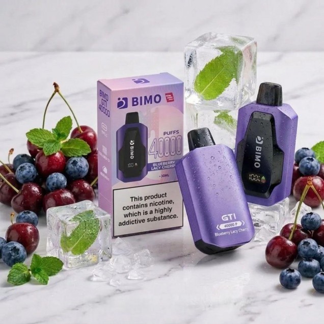 Bimo GTI 40000 Puffs Vape - Blueberry Lacy Cherry Australia