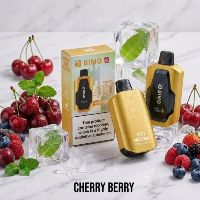 Bimo GTI 40000 Puffs Vape - Cherry Berry Australia