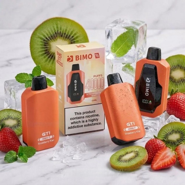 Bimo GTI 40000 Puffs Vape - Strawberry Kiwi Australia