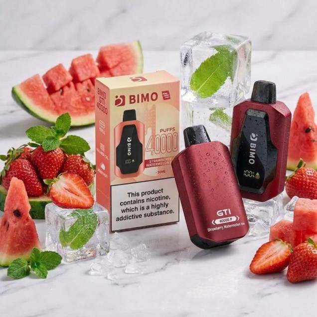 Bimo GTI 40000 Puffs Vape - Strawberry Watermelon Ice Australia