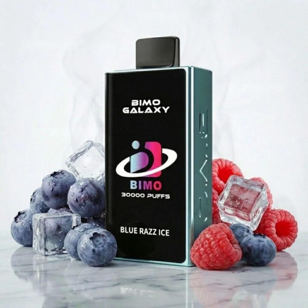 Bimo Galaxy 30000 Puffs Vape - Blue Razz Ice Australia