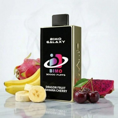 Bimo Galaxy 30000 Puffs Vape - Dragon Fruit Banana Cherry Australia