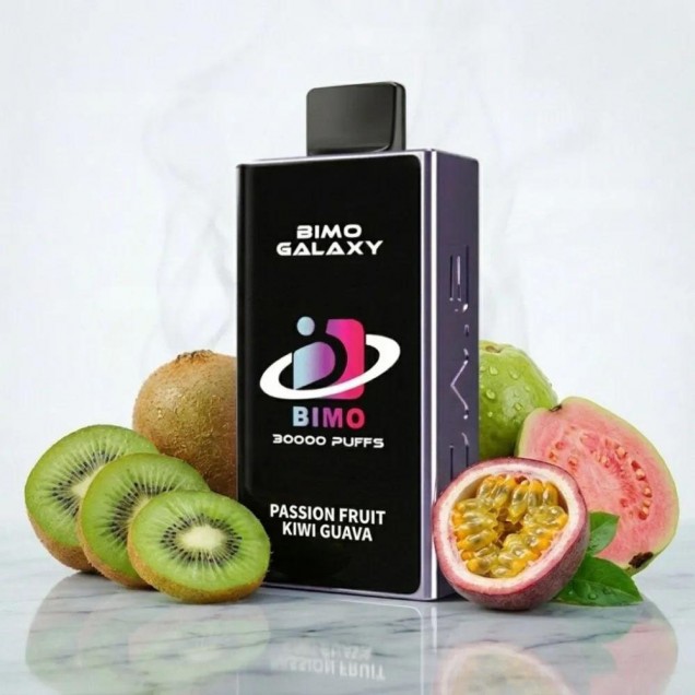 Bimo Galaxy 30000 Puffs Vape - Passion Fruit Kiwi Guava Australia