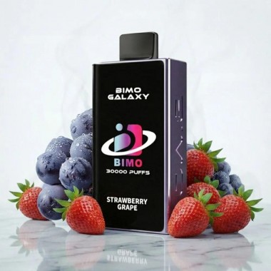 Bimo Galaxy 30000 Puffs Vape - Strawberry Grape Australia