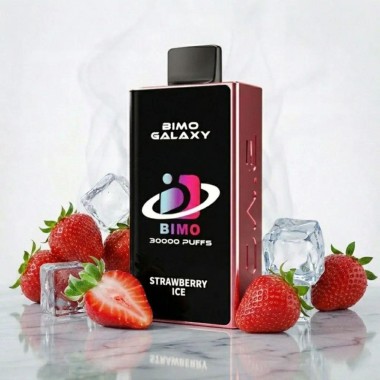 Bimo Galaxy 30000 Puffs Vape - Strawberry Ice Australia