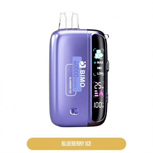 Bimo Felxy 40000 Puffs Vape - Blueberry Ice Australia