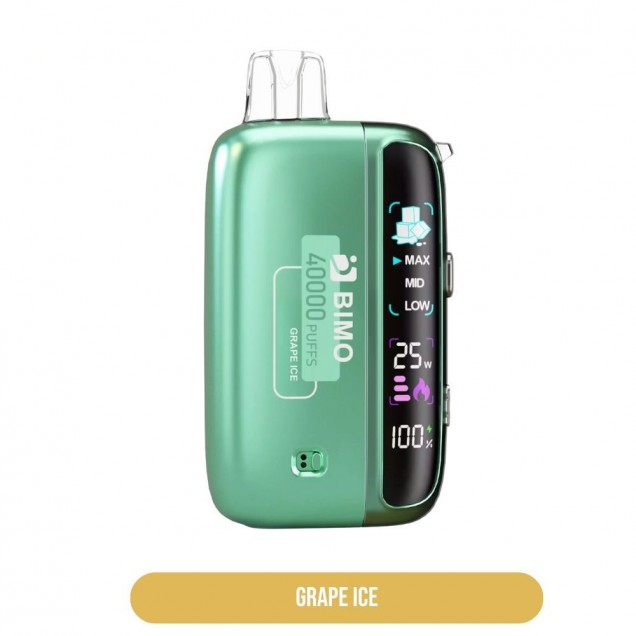 Bimo Felxy 40000 Puffs Vape - Grape Ice Australia
