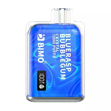 Bimo Crystal 12000 Puffs Vape - Blueberry Raspberry Bubblegum Australia