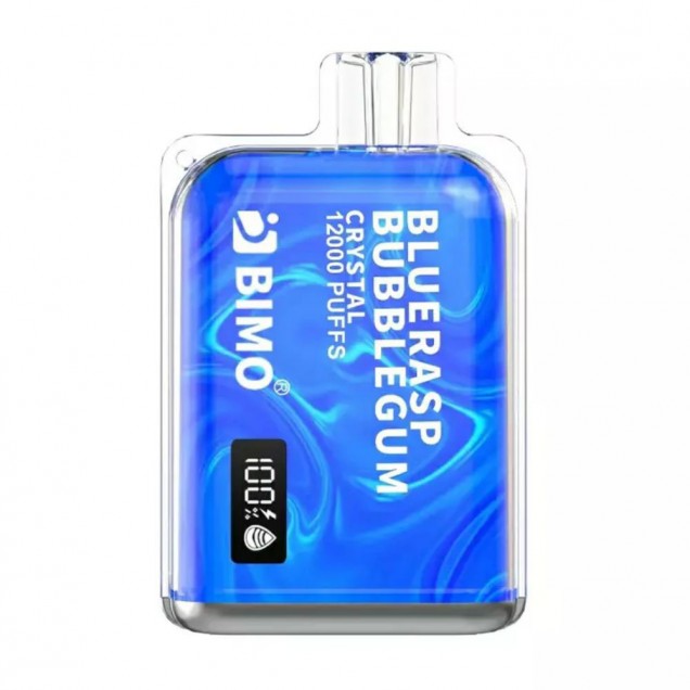 Bimo Crystal 12000 Puffs Vape - Blueberry Raspberry Bubblegum Australia
