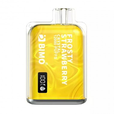 Bimo Crystal 12000 Puffs Vape - Frosty Strawberry Australia
