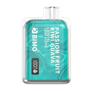 Bimo Crystal 12000 Puffs Vape - Passion Fruit Kiwi Guava Australia