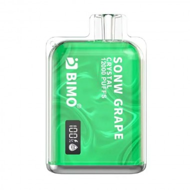 Bimo Crystal 12000 Puffs Vape - Snow Grape Australia