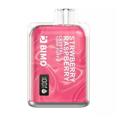 Bimo Crystal 12000 Puffs Vape - Strawberry Raspberry Australia