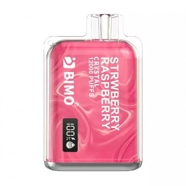Bimo Crystal 12000 Puffs Vape - Strawberry Raspberry Australia