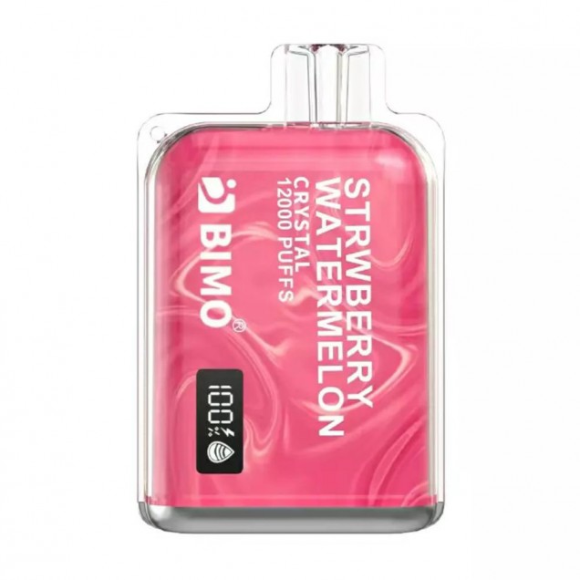 Bimo Crystal 12000 Puffs Vape - Strawberry Watermelon Australia