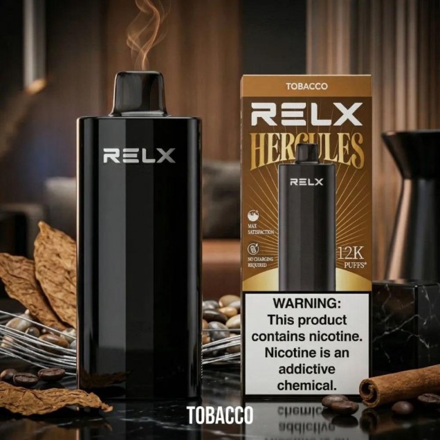 RELX Herc 12000 Puffs Vape - Tobacco Australia