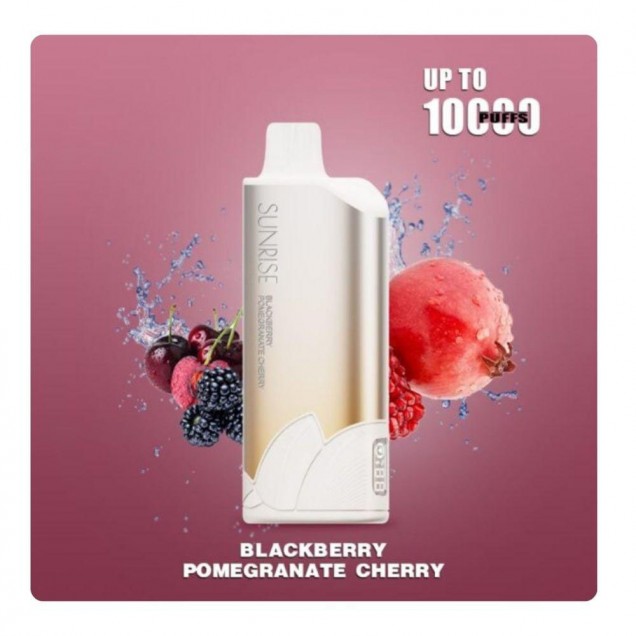 GROO Sunrise 10000 Puffs Vape - Blackberry Pomegranate Cherry Australia
