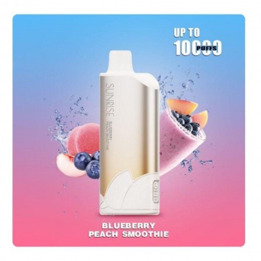 GROO Sunrise 10000 Puffs Vape - Blueberry Peach Smoothie Australia