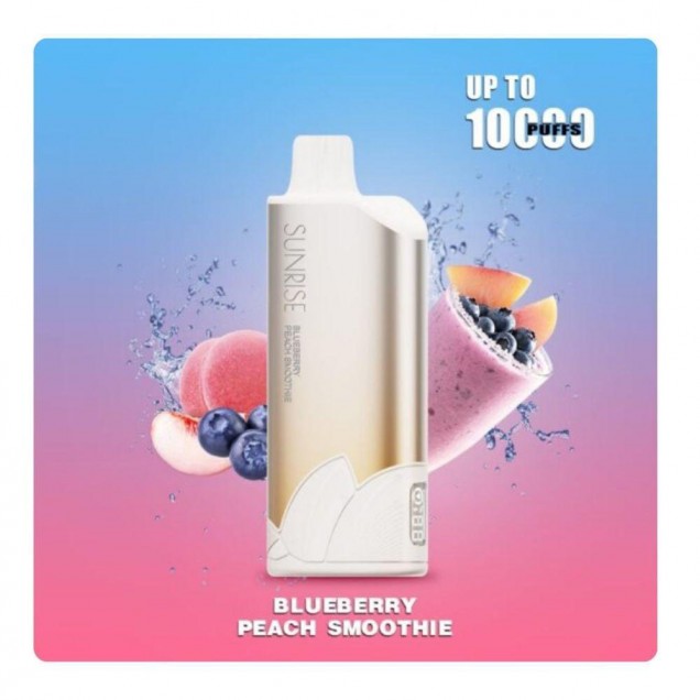 GROO Sunrise 10000 Puffs Vape - Blueberry Peach Smoothie Australia