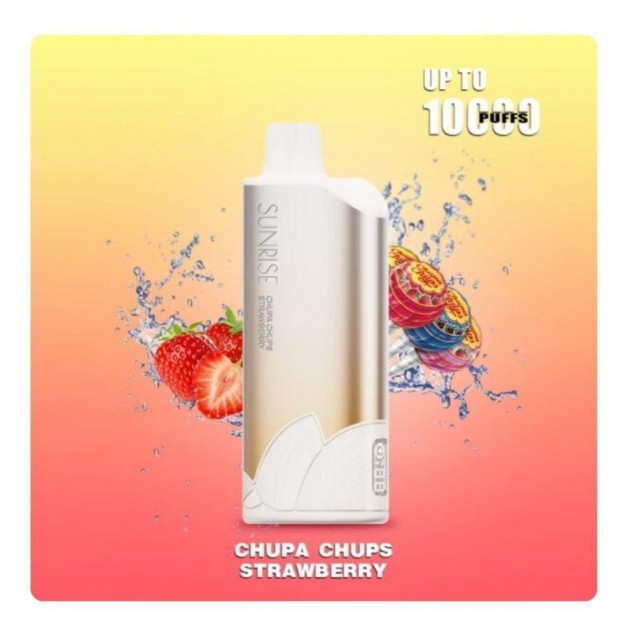 GROO Sunrise 10000 Puffs Vape - Chupa Chups Strawberry Australia