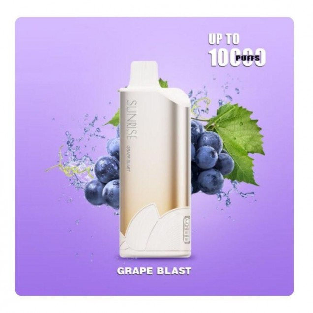 GROO Sunrise 10000 Puffs Vape - Grape Blast Australia