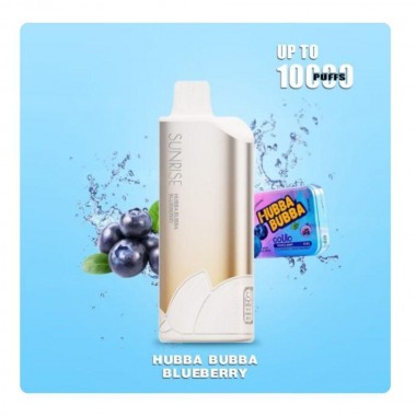 GROO Sunrise 10000 Puffs Vape - Hubba Bubba Blueberry Australia