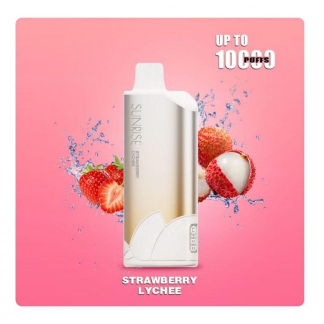 GROO Sunrise 10000 Puffs Vape - Strawberry Lychee Australia
