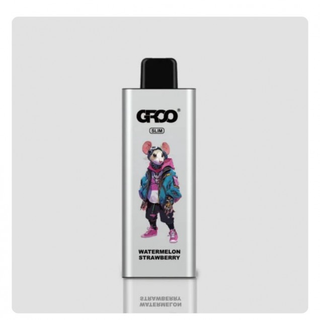 GROO Slim 9000 Puffs Vape - Watermelon Strawberry Australia