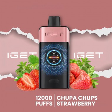 IGET One 12000 Puffs Vape - Chupa Chups Strawberry Australia